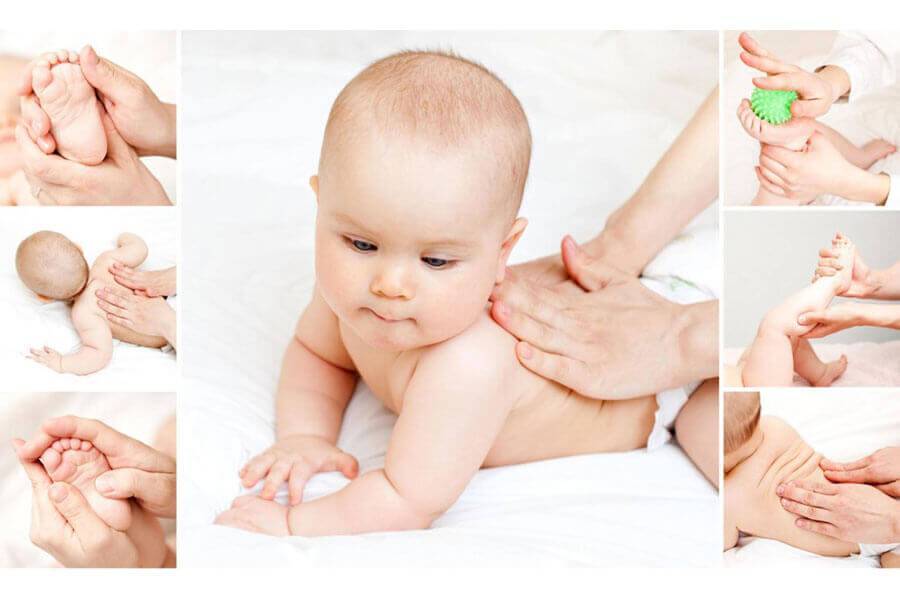 Массаж новорожденному ребенку, комплекс гимнастики и массажа для ребенка 1 2 и 3 месяца