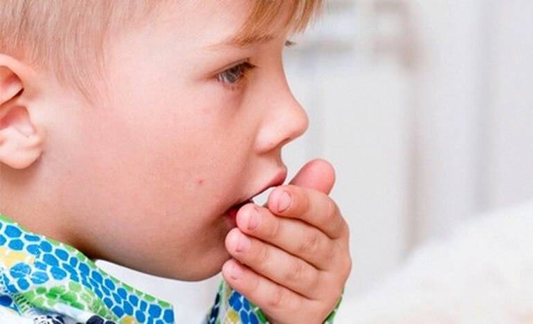 Как быстро снять приступ кашля у ребёнка