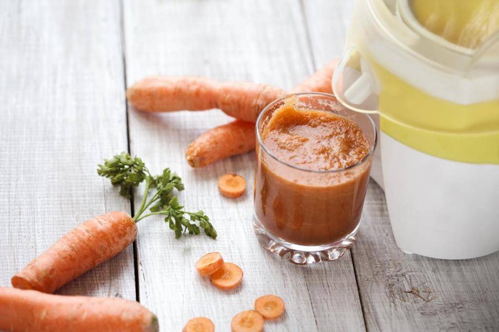 Рецепт приготовления морковного пюре для грудничка