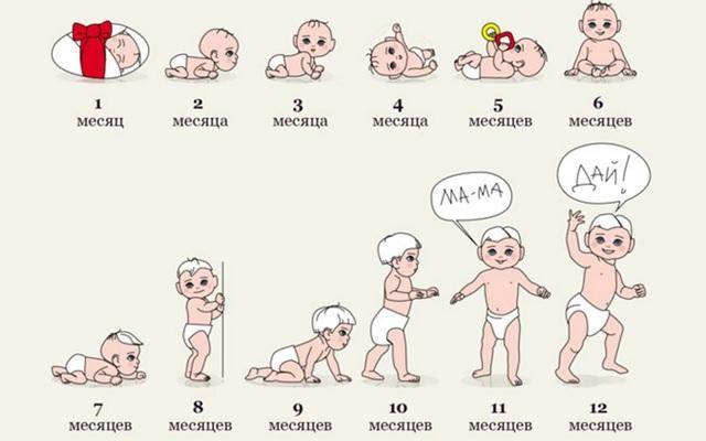 Развитие ребенка во 2 месяца: рост, вес, особенности адаптационного периода - календарь развития ребенка