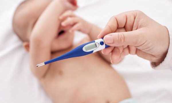 Как можно померить температуру новорожденному малышу
