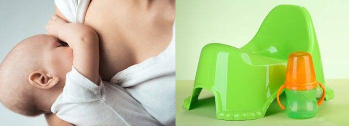 От чего возникает зеленый стул у грудничка на искусственном вскармливании