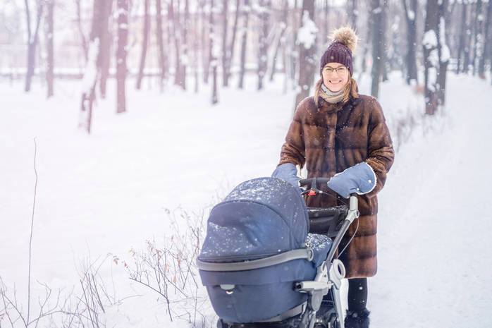 Зимние прогулки с ребёнком