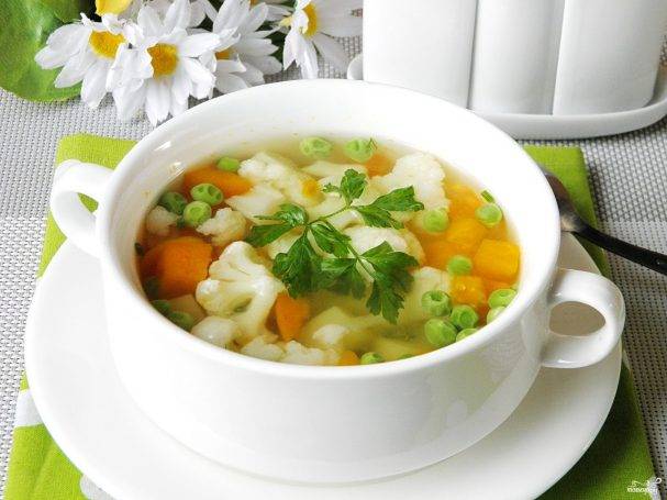 Овощной суп для ребенка — рецепт для малыша