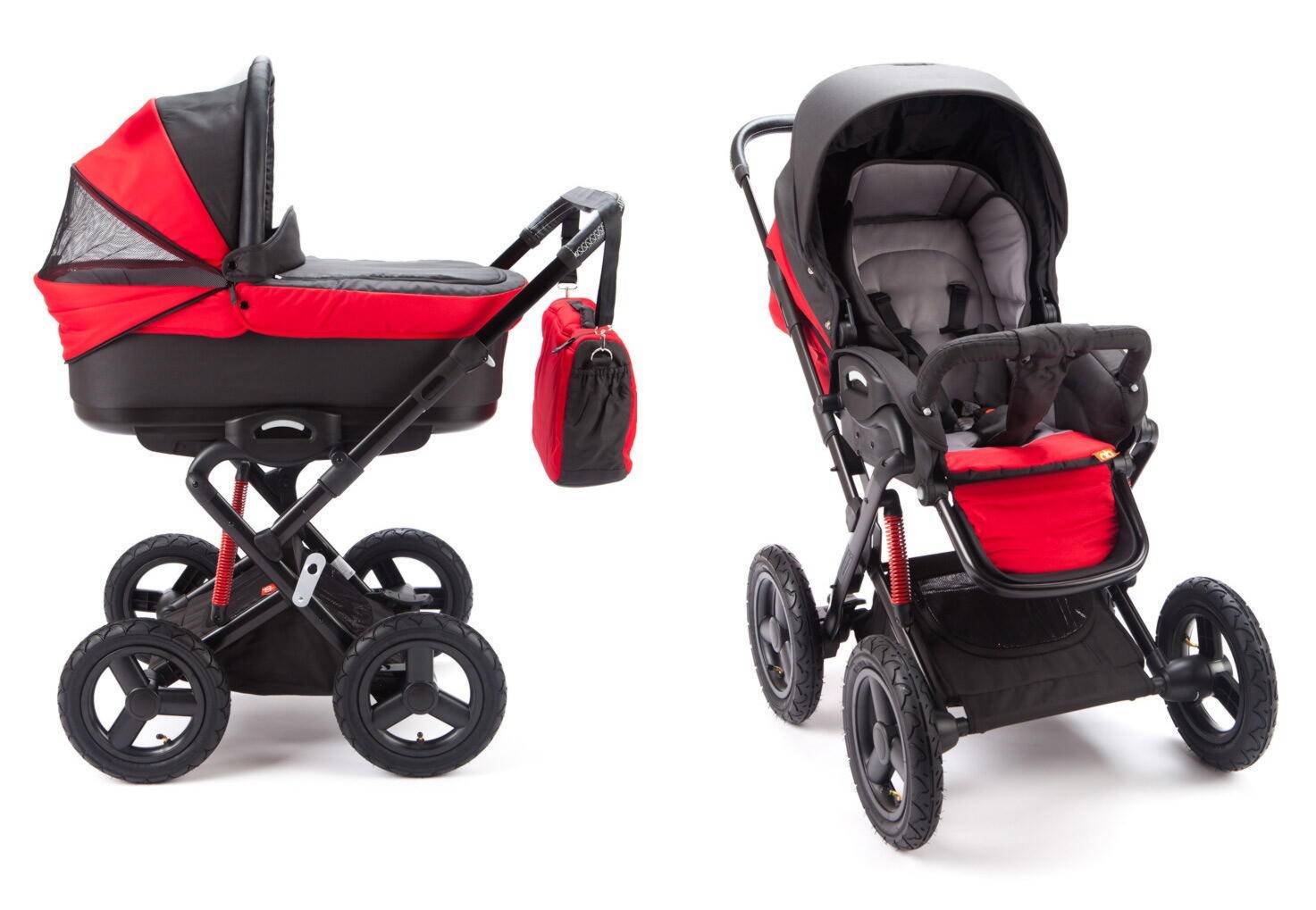Комфортные коляски для новорождённых мальчиков и девочек