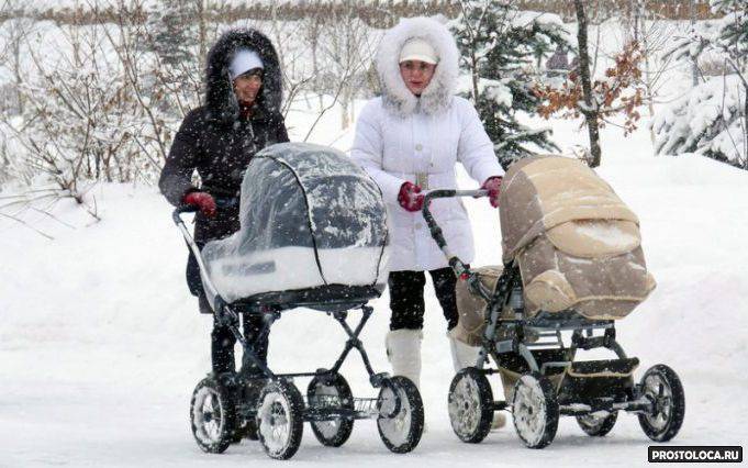 Зимние прогулки с ребёнком