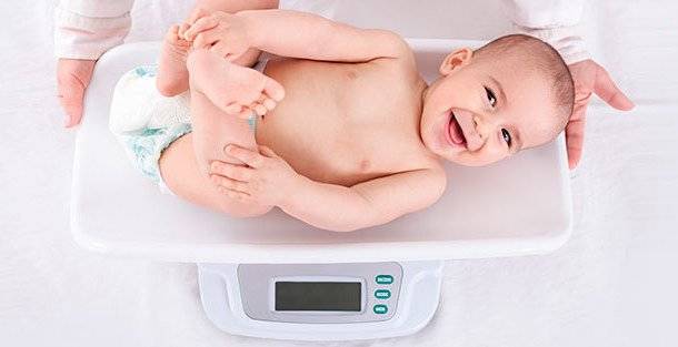 Сколько должен весить ребенок в 4 месяца