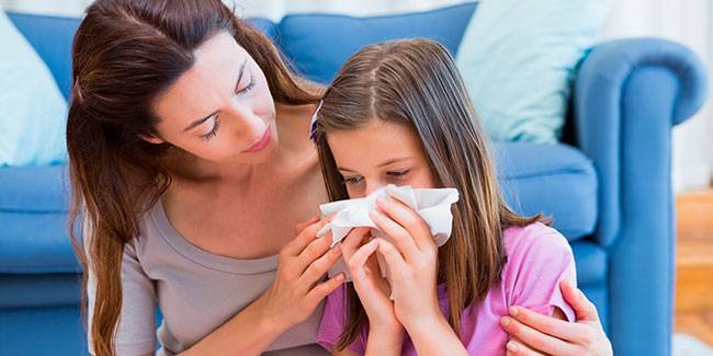 Аллергический кашель у ребенка симптомы