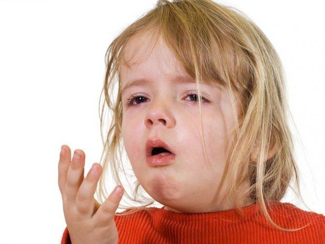 Сухой кашель до рвоты у ребенка