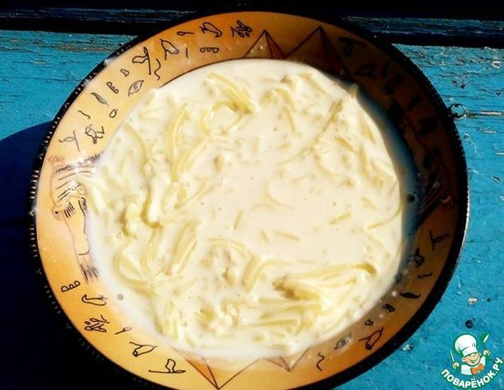Рецепты приготовления молочного супа с вермишелью для взрослых и детей